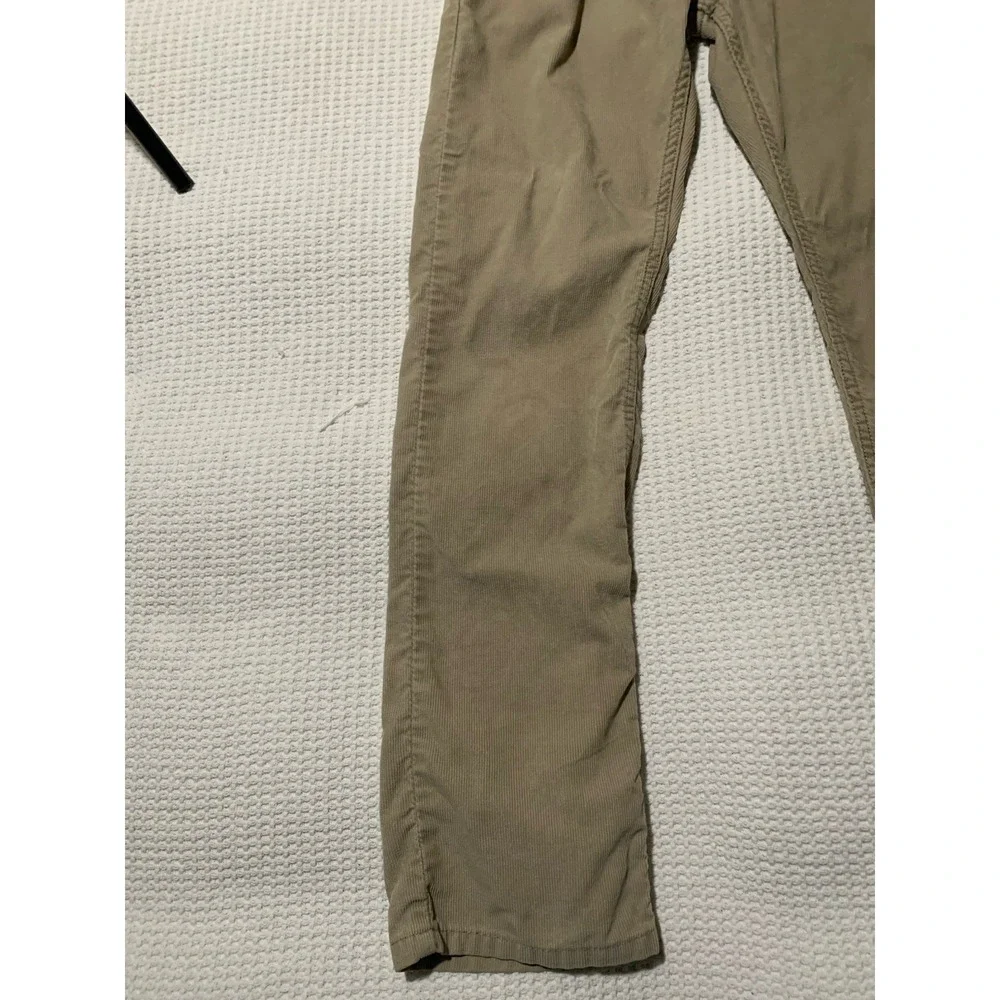 Levis 514 Jeans Mens 30x30 Tan Khaki Slim Straight‎ Corduroy Pants
